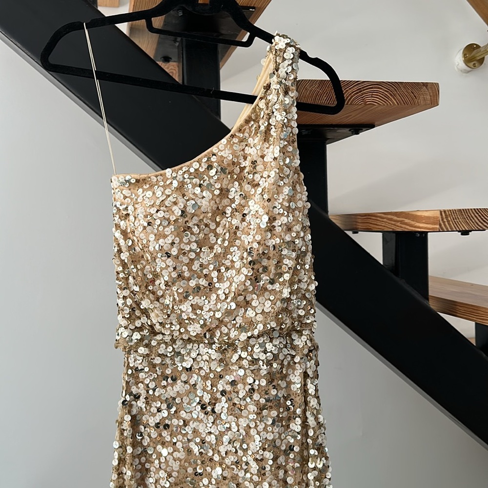 Elegant Sequin Gown